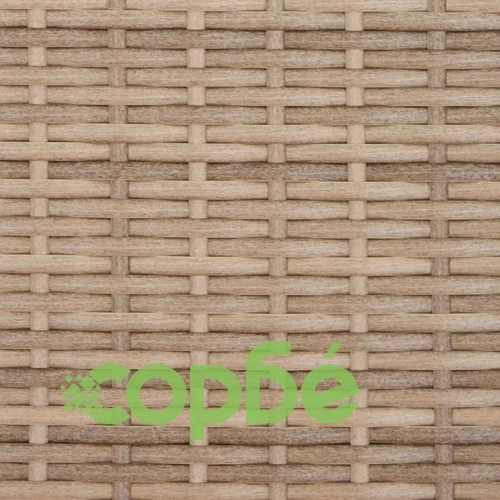 2-местен градински диван със сенник и табуретки бежов полиратан ➤ топ цена ➤ sorbe.bg