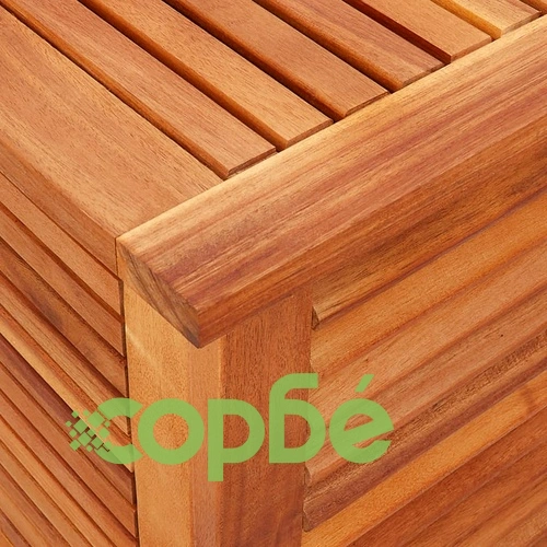 Градинска кутия за съхранение 60x50x56 см акациево дърво масив ➤ топ цена ➤ sorbe.bg