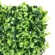 Ограда от изкуствени листа 6 бр зелена 40x60 см