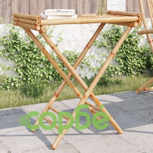 Сгъваема маса с табла 70,5x42,5x80 см бамбук ➤ топ цена ➤ sorbe.bg