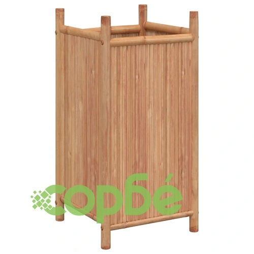 Саксия 40x40x80 см бамбук ➤ топ цена ➤ sorbe.bg