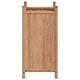 Саксия 40x40x80 см бамбук