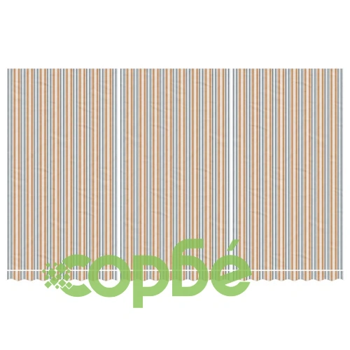 Резервно платнище за тенти, разноцветни ивици, 6x3,5 м ➤ топ цена ➤ sorbe.bg