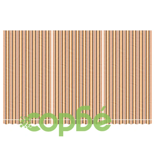 Резервно платнище за тенти, разноцветни ивици, 6x3,5 м ➤ топ цена ➤ sorbe.bg