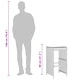 Градински бар табуретки с възглавници, 4 бр, полиратан, сиви