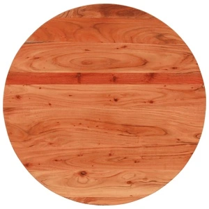 Плот за маса, 70x3,8 см, кръгъл, акациево дърво масив