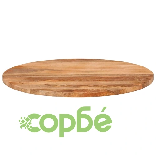 Плот за маса  70x2,5 см кръгло масивно дърво манго ➤ топ цена ➤ sorbe.bg