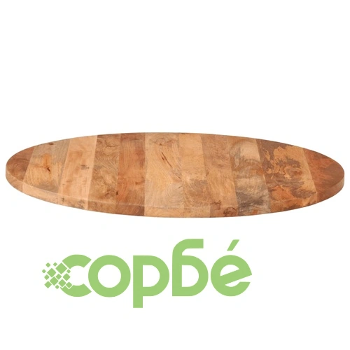 Плот за маса  70x2,5 см кръгло масивно дърво манго ➤ топ цена ➤ sorbe.bg