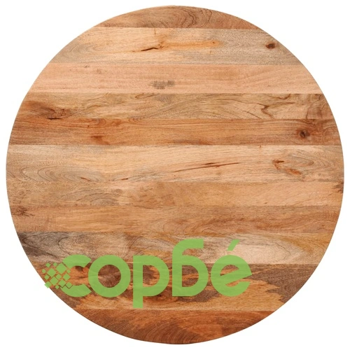 Плот за маса  80x3,8 см кръгло масивно дърво манго ➤ топ цена ➤ sorbe.bg