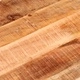 Плот за маса 120x60x2,5 см овален масивно дърво грубо манго