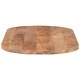 Плот за маса, 110x50x3,8 см, овален, масивно дърво манго