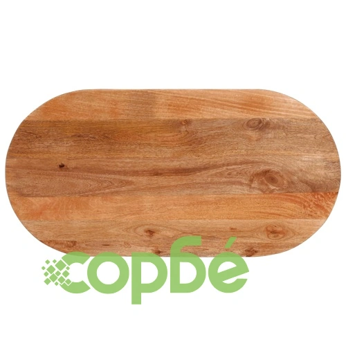 Плот за маса, 110x50x3,8 см, овален, масивно дърво манго ➤ топ цена ➤ sorbe.bg