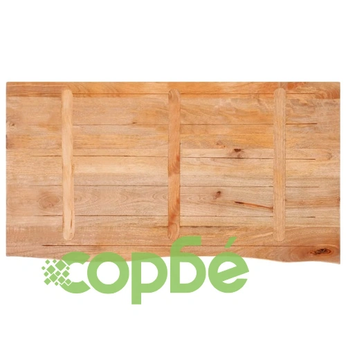 Плот за маса, жив ръб, 100x60x2,5 см, масивно дърво манго ➤ топ цена ➤ sorbe.bg