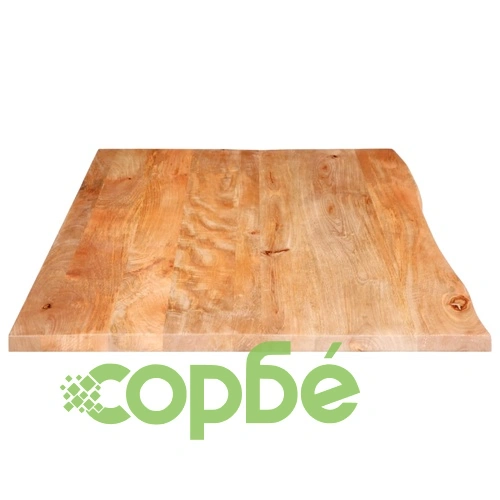 Плот за маса, жив ръб, 110x60x2,5 см, масивно дърво манго ➤ топ цена ➤ sorbe.bg