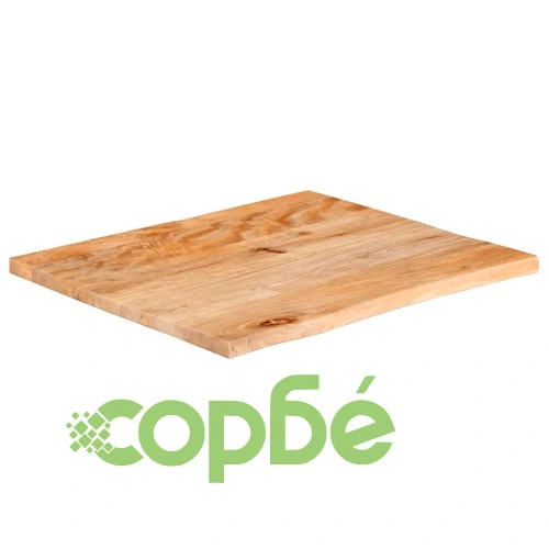 Плот за маса, жив ръб, 80x80x2,5 см, масивно дърво манго ➤ топ цена ➤ sorbe.bg