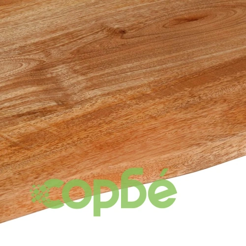Плот за маса, жив ръб, 90x80x2,5 см, масивно дърво манго ➤ топ цена ➤ sorbe.bg