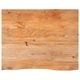 Плот за маса, жив ръб, 100x80x2,5 см, масивно дърво манго