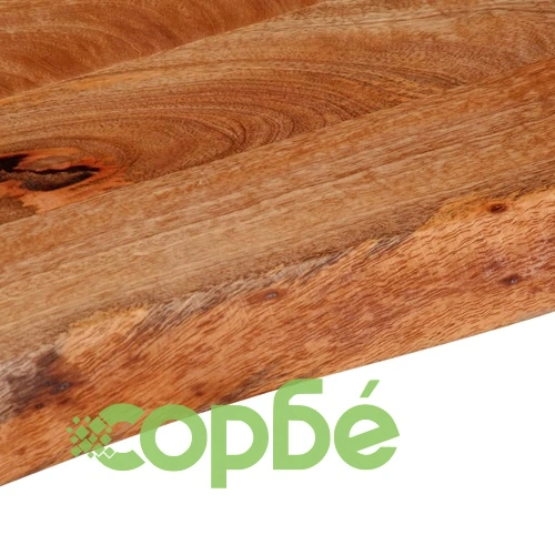 Плот за маса, жив ръб, 160x30x3,8 см, масивно дърво манго ➤ топ цена ➤ sorbe.bg