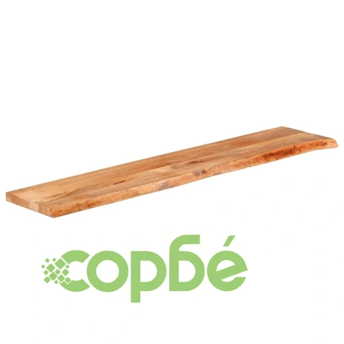 Плот за маса, жив ръб, 180x30x3,8 см, масивно дърво манго ➤ топ цена ➤ sorbe.bg