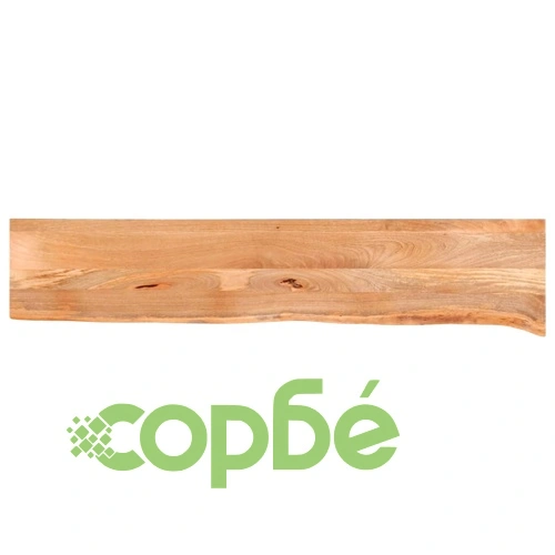 Плот за маса, жив ръб, 160x40x3,8 см, масивно дърво манго ➤ топ цена ➤ sorbe.bg