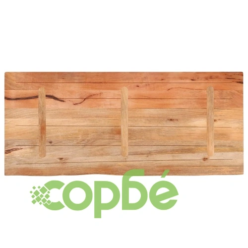 Плот за маса, жив ръб, 140x60x3,8 см, масивно дърво манго ➤ топ цена ➤ sorbe.bg