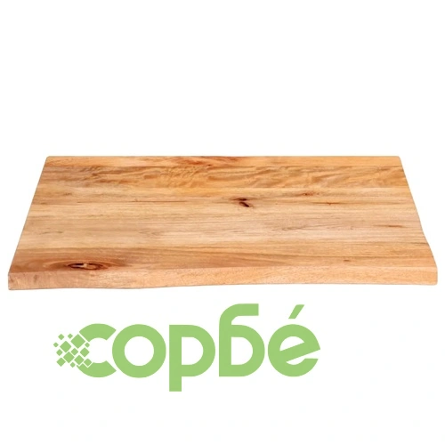 Плот за маса, жив ръб, 80x80x3,8 см, масивно дърво манго ➤ топ цена ➤ sorbe.bg