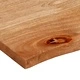 Плот за маса, жив ръб, 80x80x3,8 см, масивно дърво манго