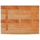 Плот за маса, жив ръб, 90x60x2,5 см, масивно дърво манго