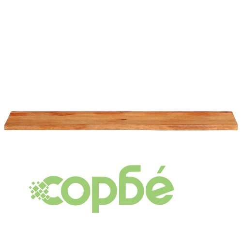 Плот за маса, жив ръб, 180x30x3,8 см, масивно дърво манго ➤ топ цена ➤ sorbe.bg