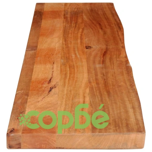 Плот за маса, жив ръб, 180x30x3,8 см, масивно дърво манго ➤ топ цена ➤ sorbe.bg