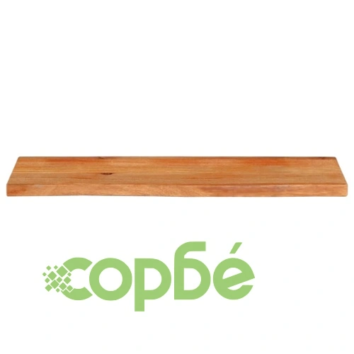 Плот за маса, жив ръб, 110x40x3,8 см, масивно дърво манго ➤ топ цена ➤ sorbe.bg