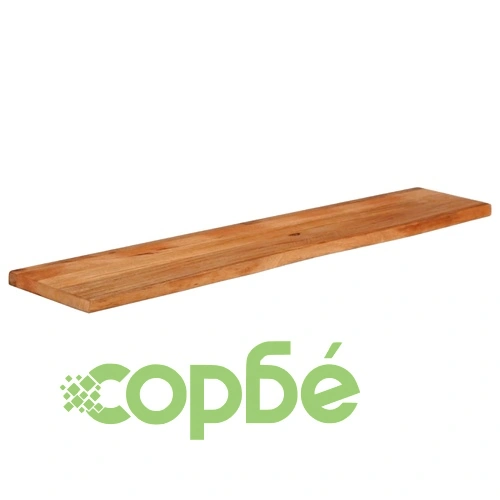 Плот за маса, жив ръб, 180x40x3,8 см, масивно дърво манго ➤ топ цена ➤ sorbe.bg