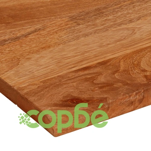 Плот за маса, жив ръб, 80x80x3,8 см, масивно дърво манго ➤ топ цена ➤ sorbe.bg
