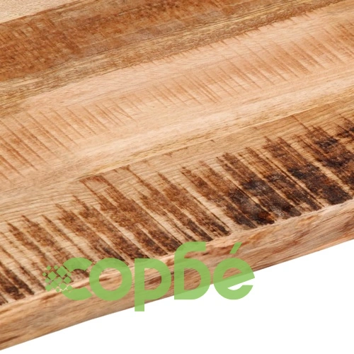 Плот за маса, жив ръб, 110x80x2,5 см, масивно дърво грубо манго ➤ топ цена ➤ sorbe.bg