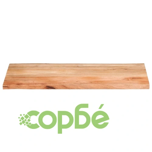 Плот за маса, 100x60x2,5 см, жив ръб, масивно дърво манго ➤ топ цена ➤ sorbe.bg