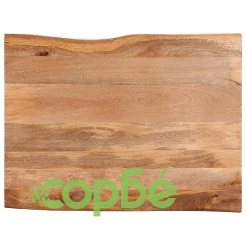 Плот за маса, 110x80x2,5 см, жив ръб, масивно дърво манго ➤ топ цена ➤ sorbe.bg