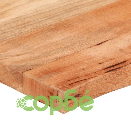 Плот за маса, 140x60x3,8 см, жив ръб, масивно дърво манго ➤ топ цена ➤ sorbe.bg