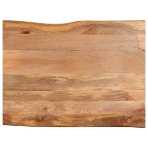 Плот за маса, 110x80x3,8 см, жив ръб, масивно дърво манго