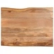 Плот за маса, 110x80x3,8 см, жив ръб, масивно дърво манго