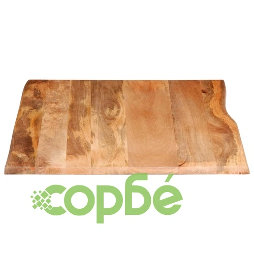 Плот за маса, 110x80x3,8 см, жив ръб, масивно дърво манго ➤ топ цена ➤ sorbe.bg