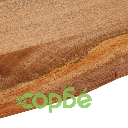 Плот за маса, 110x80x3,8 см, жив ръб, масивно дърво манго ➤ топ цена ➤ sorbe.bg