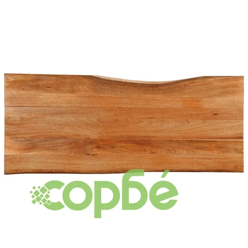 Плот за маса, 140x60x3,8 см, жив ръб, масивно дърво манго ➤ топ цена ➤ sorbe.bg