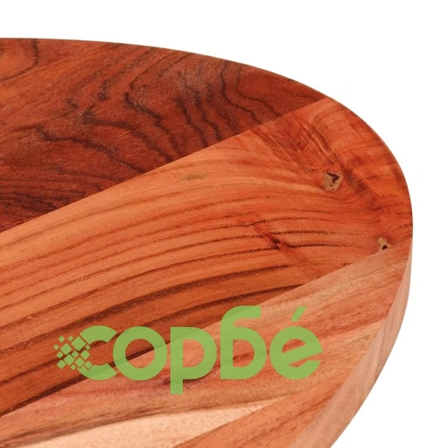 Плот за маса, 140x60x2,5 см, овален, масивна акация ➤ топ цена ➤ sorbe.bg