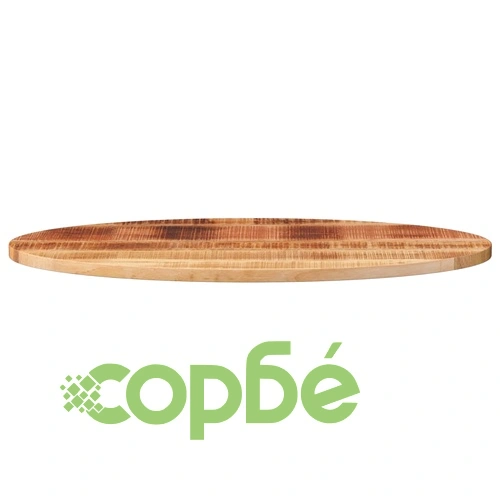 Плот за маса, 120x60x2,5 см, овален, масивно дърво манго ➤ топ цена ➤ sorbe.bg