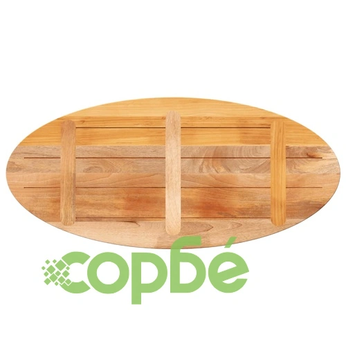 Плот за маса, 120x50x3,8 см, овален, масивно дърво манго ➤ топ цена ➤ sorbe.bg