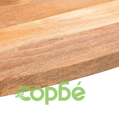 Плот за маса, 140x50x3,8 см, овален, масивно дърво манго ➤ топ цена ➤ sorbe.bg