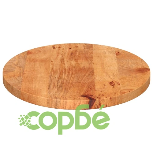 Плот за маса, 110x50x3,8 см, овален, масивно дърво манго ➤ топ цена ➤ sorbe.bg
