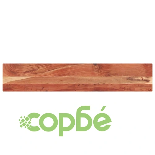 Плот за маса, 180x30x2,5 см, правоъгълен, акация масив ➤ топ цена ➤ sorbe.bg