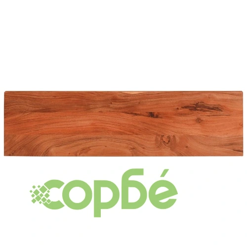 Плот за маса, 120x40x2,5 см, правоъгълен, акация масив ➤ топ цена ➤ sorbe.bg