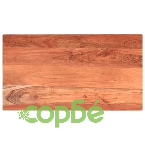 Плот за маса, 100x60x2,5 см, правоъгълен, акация масив ➤ топ цена ➤ sorbe.bg